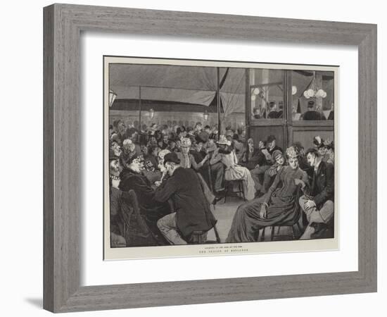 The Season at Brighton-Robert Barnes-Framed Giclee Print