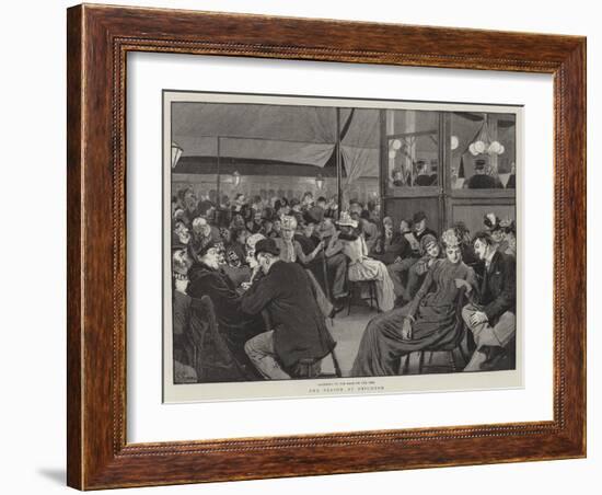 The Season at Brighton-Robert Barnes-Framed Giclee Print