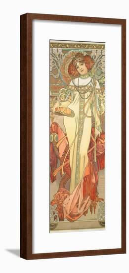 The Seasons: Autumn, 1900-Alphonse Mucha-Framed Giclee Print