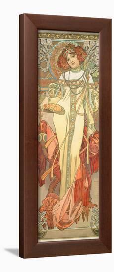 The Seasons: Autumn, 1900-Alphonse Mucha-Framed Giclee Print