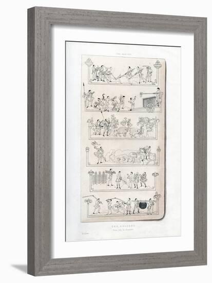 The Seasons, C1050-Henry Shaw-Framed Giclee Print