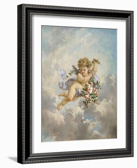 The Seasons: Spring-Charles Lutyens-Framed Giclee Print