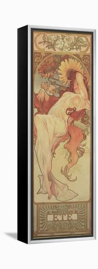 The Seasons: Summer, 1897-Alphonse Mucha-Framed Premier Image Canvas