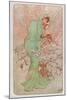 The Seasons: Winter, 1896-Alphonse Mucha-Mounted Giclee Print