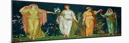 The Seasons-Walter Crane-Mounted Giclee Print