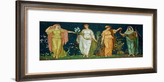The Seasons-Walter Crane-Framed Giclee Print