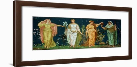 The Seasons-Walter Crane-Framed Giclee Print