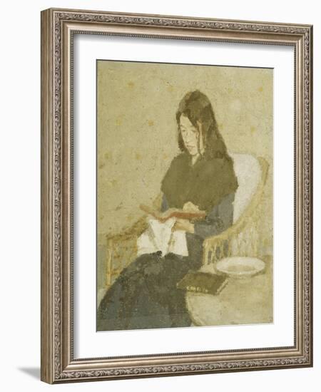 The Seated Woman, 1919-1926-Gwen John-Framed Giclee Print