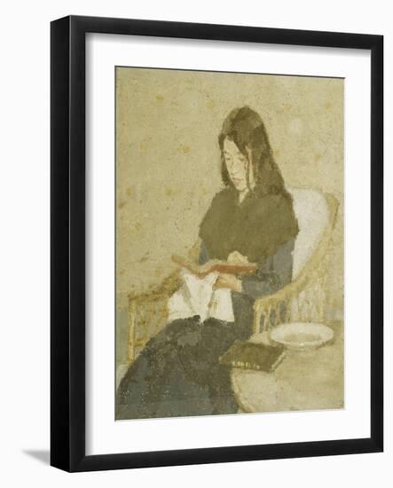 The Seated Woman, 1919-1926-Gwen John-Framed Giclee Print
