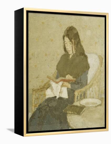 The Seated Woman, 1919-1926-Gwen John-Framed Premier Image Canvas