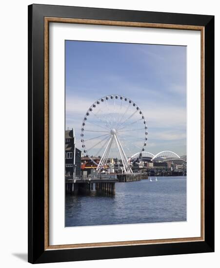 The Seattle Great Wheel, Seattle, Washington, USA-Jamie & Judy Wild-Framed Photographic Print