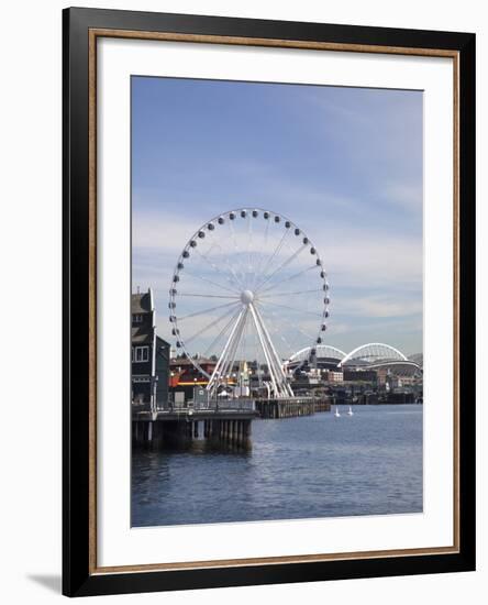 The Seattle Great Wheel, Seattle, Washington, USA-Jamie & Judy Wild-Framed Photographic Print