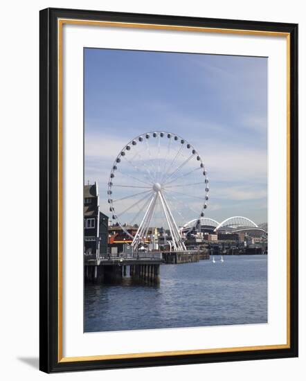 The Seattle Great Wheel, Seattle, Washington, USA-Jamie & Judy Wild-Framed Photographic Print