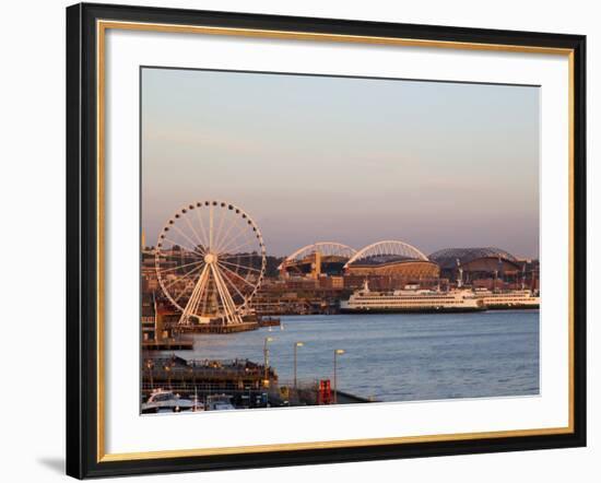 The Seattle Great Wheel, Seattle, Washington, USA-Jamie & Judy Wild-Framed Photographic Print