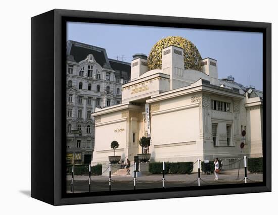 The Secession Building, Vienna, Austria-Peter Thompson-Framed Premier Image Canvas