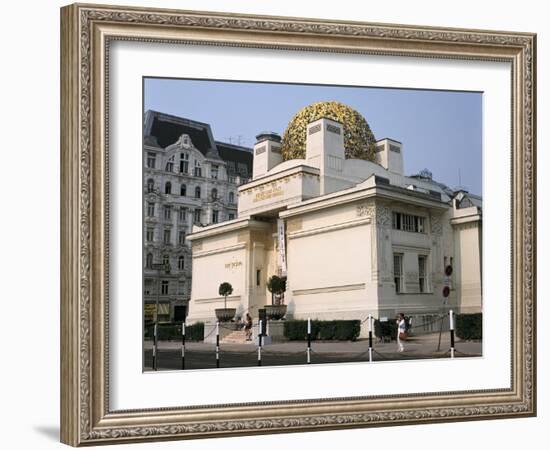 The Secession Building, Vienna, Austria-Peter Thompson-Framed Photographic Print