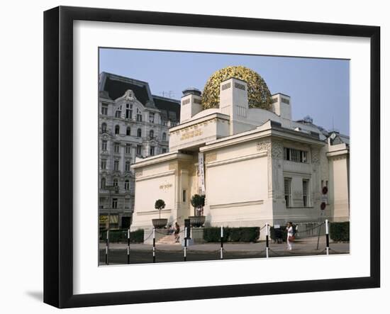 The Secession Building, Vienna, Austria-Peter Thompson-Framed Photographic Print