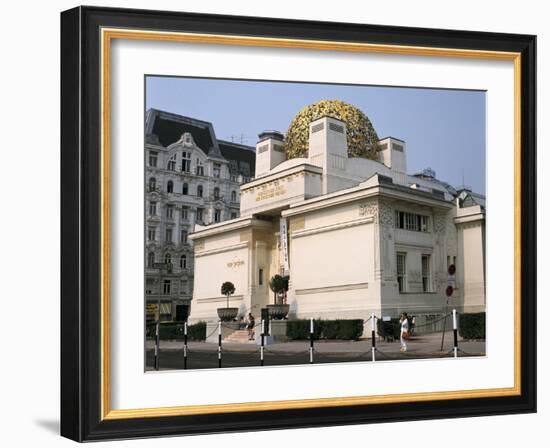 The Secession Building, Vienna, Austria-Peter Thompson-Framed Photographic Print