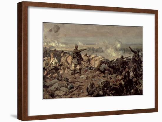 The Second Battle of Ypres, 1917-Richard Jack-Framed Giclee Print