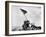 The Second Flag Raising on Iwo Jima on Feb. 23, 1945-null-Framed Photo