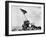 The Second Flag Raising on Iwo Jima on Feb. 23, 1945-null-Framed Photo