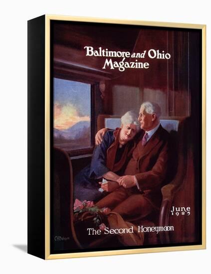 The Second Honeymoon-Charles H. Dickson-Framed Premier Image Canvas