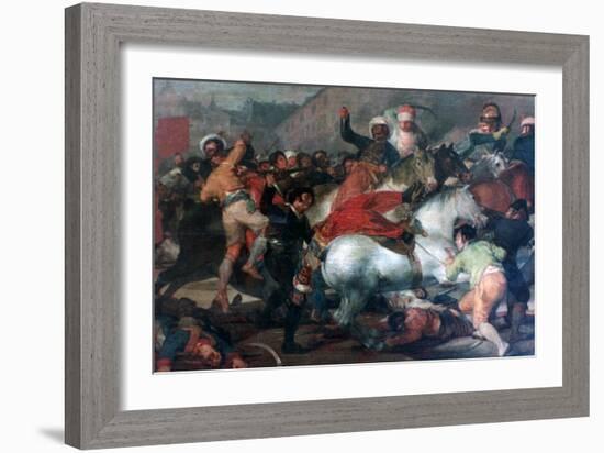 The Second of May 1808: Charge of the Mamelukes, 1814-Francisco de Goya-Framed Giclee Print