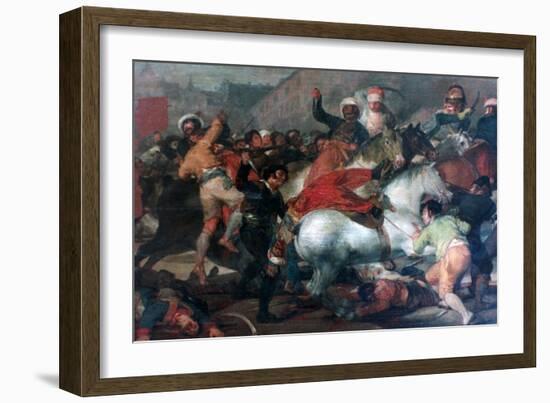 The Second of May 1808: Charge of the Mamelukes, 1814-Francisco de Goya-Framed Giclee Print