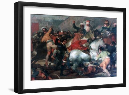 The Second of May 1808: Charge of the Mamelukes, 1814-Francisco de Goya-Framed Giclee Print