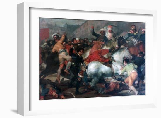 The Second of May 1808: Charge of the Mamelukes, 1814-Francisco de Goya-Framed Giclee Print