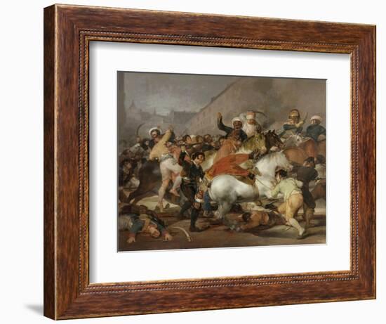 The Second of May, 1808 or The Charge of the Mamelukes, 1814-Francisco de Goya-Framed Giclee Print