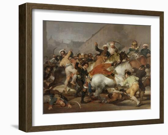 The Second of May, 1808 or The Charge of the Mamelukes, 1814-Francisco de Goya-Framed Giclee Print