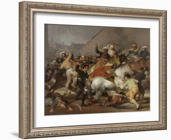 The Second of May 1808 (The Charge of the Mameluke), 1814-Francisco de Goya-Framed Giclee Print