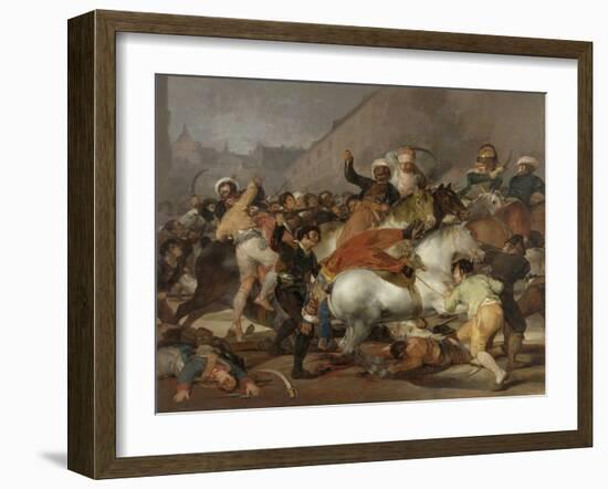 The Second of May 1808 (The Charge of the Mameluke), 1814-Francisco de Goya-Framed Giclee Print