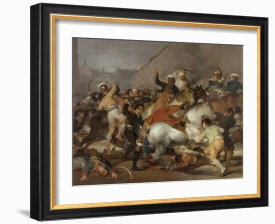 The Second of May 1808 (The Charge of the Mameluke), 1814-Francisco de Goya-Framed Giclee Print