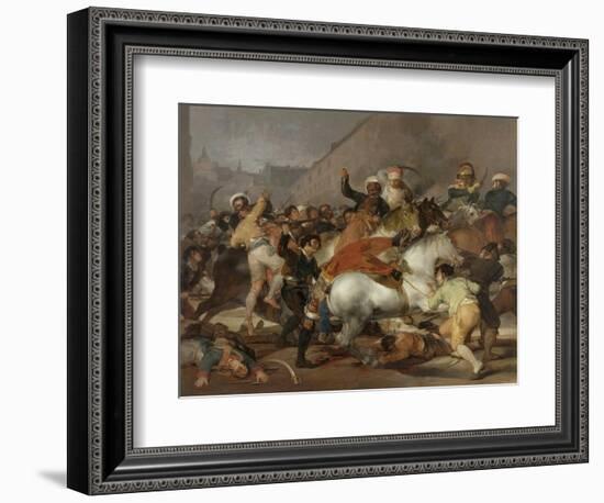 The Second of May 1808 (The Charge of the Mameluke), 1814-Francisco de Goya-Framed Giclee Print