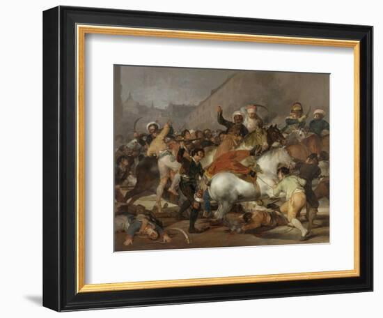 The Second of May 1808 (The Charge of the Mameluke), 1814-Francisco de Goya-Framed Giclee Print