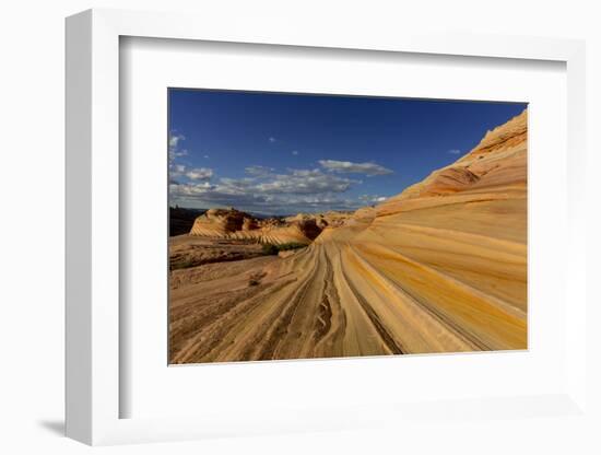 The Second Wave in the Vermillion Cliffs Wilderness, Arizona, USA-Chuck Haney-Framed Photographic Print