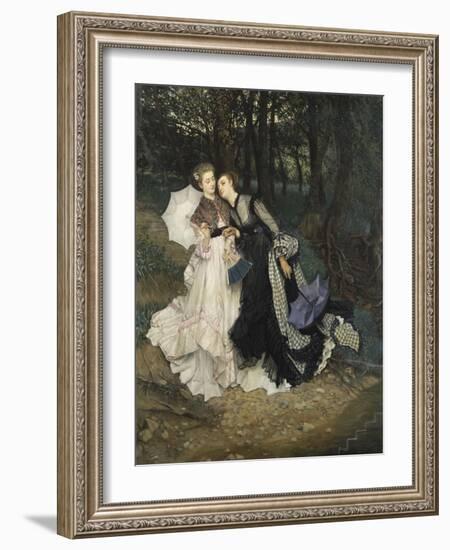 The Secret (Confession), 1867-Leon Bakst-Framed Giclee Print