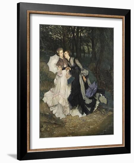 The Secret (Confession), 1867-Leon Bakst-Framed Giclee Print