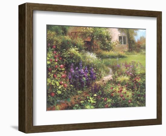 The Secret Garden-Gabriela-Framed Art Print