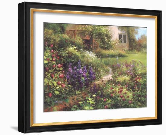 The Secret Garden-Gabriela-Framed Art Print