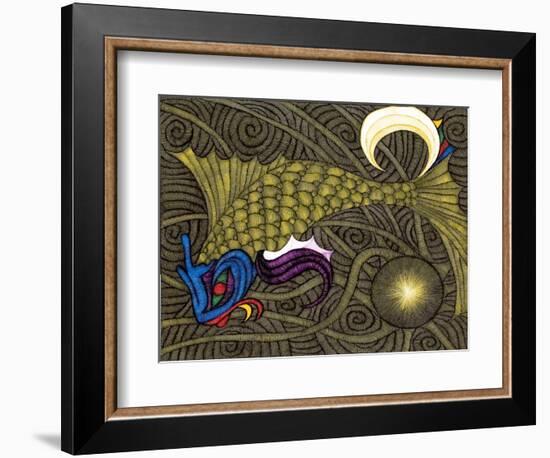 The Secret of Fire, 2008-Ahmet Gunestekin-Framed Giclee Print