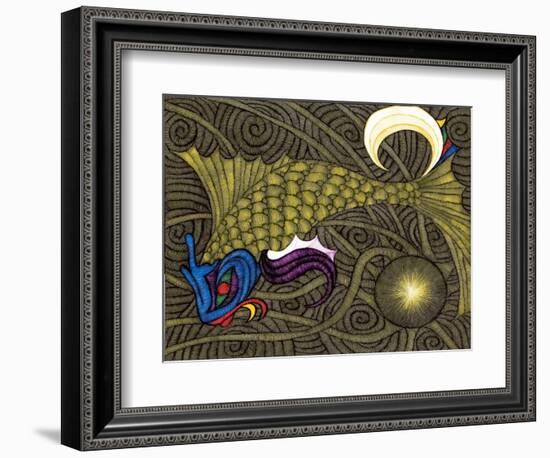 The Secret of Fire, 2008-Ahmet Gunestekin-Framed Giclee Print