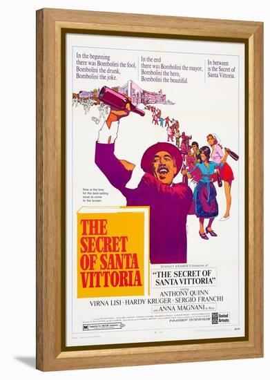 The Secret of Santa Vittoria-null-Framed Stretched Canvas