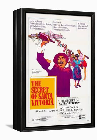 The Secret of Santa Vittoria-null-Framed Stretched Canvas