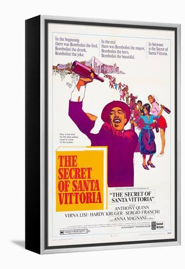 The Secret of Santa Vittoria-null-Framed Stretched Canvas