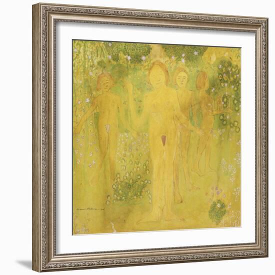 The Secret of Temptation-Kasimir Malevich-Framed Giclee Print