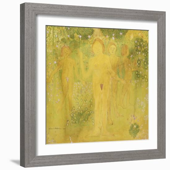 The Secret of Temptation-Kasimir Malevich-Framed Giclee Print