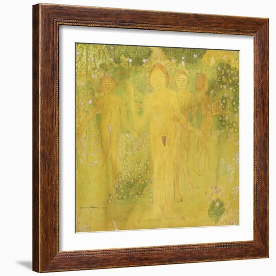 The Secret of Temptation-Kasimir Malevich-Framed Giclee Print